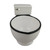 HOM3441 8OZ Toilet Shape Coffee Cup