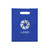 MOR3521 Royal Blue Die Cut Plastic Bag