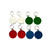 MOR3509 Round PVC Keychain