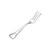 BWS1132 Heart Shape Handle Stainless Steel Cake Fork