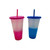 SPO4156 22oz Plastic Color Changing Cup with Lid 