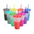 SPO4156 22oz Plastic Color Changing Cup with Lid 