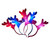 DIG3763 Antlers Blinky Christmas Headband