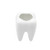 FPE1138 Cute Tooth-shaped Ceramic Flower Pot, Pen Holder