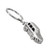 HAK1143 3D Car Model Keychain with Rotatable Wheels