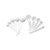 BBA1151 5-piece Plastic Measuring Spoon Set with Ring