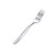 BWS1168 Wavy Design Dining Fork with Solid Handle