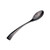 BWS1175 Black Dining Spoon with Mirror Finish