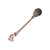 BWS1224 Scalloped Design Spoon with Exquisite End