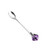 BWS1310 Coffee, Espresso, Tea Spoon with Crystal Handle