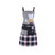 APA1148 Trendy Nifty Linen Apron with Cute Pattern