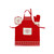 APA1153 Exquisite Apron, Baking Glove, and Potholder Gift Set