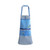 APA1155 Korean Style Plaid Apron with Pretty Flower Pattern
