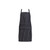 APA1178 White and Black Stripe Polyester Apron