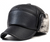 APH1290 Senior Men's Faux Leather Trapper Hat