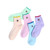 APS1232 Solid Color Cotton Sock for Women