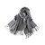 APC1153 Stylish Stripe Wide Acrylic fibres Scarf with Fringe