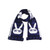 APC1225 Children's Knit Scarf with Rabbit Pattern