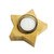 FPE1155 Star Shaped Wooden Candlestick