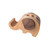 ELT1162 Wooden Elephant Phone Stand Pen Holder