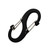 SUC1220 Portable Aluminum Carabiner with dual-hook