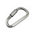 SUC1230 Outdoor Aluminum Bag Buckle Carabiner