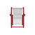 ELA1170 Plastic Beach Chair Phone Holder Stand