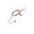 HAO1242 Bowling Shaped Opener, Key Pendant