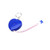 HAT1210 Keychain Portable Retractable Ruler Heart-shaped Tape Measure