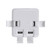 ELC1201 Portable 4 Port USB Charger Adapter with Phone Holder