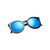 SUS1145 Retro Round Sunglasses with Arrow Patten Temple