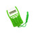 FPE1286 Colorful Portable Calculator with Strap