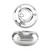 HAA1274 Round Stainless Steel Ashtray with Lid