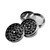 HAC1350 Zinc Alloy Herb Grinder Leaf Designed on Top