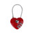 SUR1127 Heart-shaped Travel Luggage Padlock