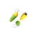 BWR1146 Novelty Corn-shaped Manicure Set Keychain