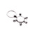 BWR1193 Metal Steering Wheel Keychain
