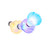 SUE1127 LED Lighting Goose Feather Badminton