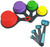 HAD1324 Collapsible Silicone Measuring Cups and Spoons Set, 8 Piece