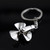 BWR1218 Rotatable Windmill Shaped Keychain