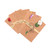 BWN1208 Retro Kraft Paper Blank Envelopes with Sling
