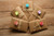 BWN1208 Retro Kraft Paper Blank Envelopes with Sling