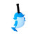 SUR1205 Dolphin-shaped Luggage Tag