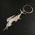 HAO1325 Shark Shape Bottle Opener Keychain