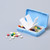 HAL1330 Flip-opened 4-grid Pill Case