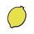 FPS1305 Lemon-shaped Sticky Note