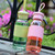 SUD1320 Borosilicate Glass Drinking Bottle with Sleeve