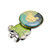 SUG1315 Bear Shaped Golf Ball Marker