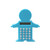 FPE1496 Cute Man Shaped Magnetic Clip Calculator