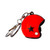 BWR1234 Motor Helmet Keychain
